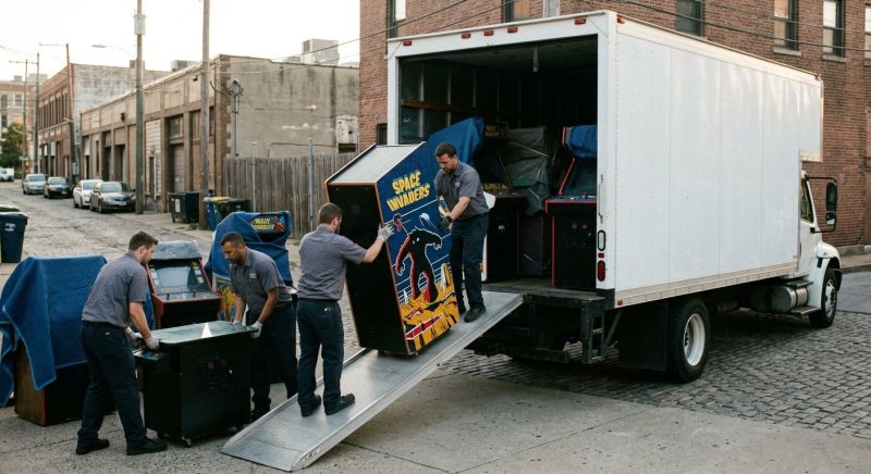 Arcade Game Moving in Mooresville, NC