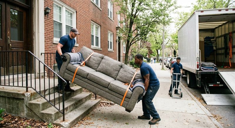 Couch Moving Service in Hendersonville, NC