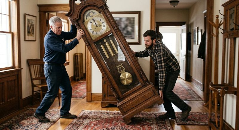 Grandfather Clock Moving in Fort Mill, SC
